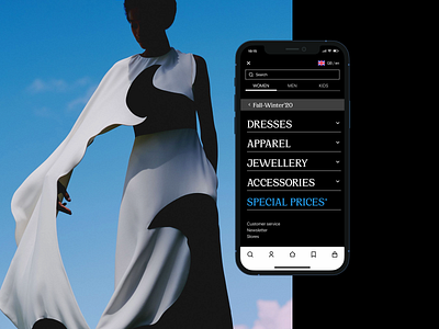 Fashion Store / Concept Mobile App app clothing e comerce e commerce app fashion fashion app minimalism mobile shop typography ui ux