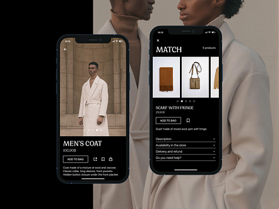 Fashion Store — Concept Mobile App