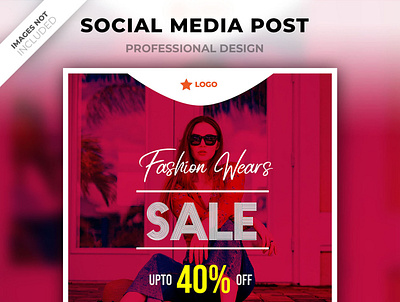 Instagram template sale fashion post brand branding creative design facebook post fashion fashion post instagram post instagram template logo post sale social media post template