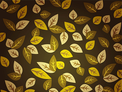 Background banner with vector autumn leaf autumn background brand branding illustration leaf presentation vector yellow