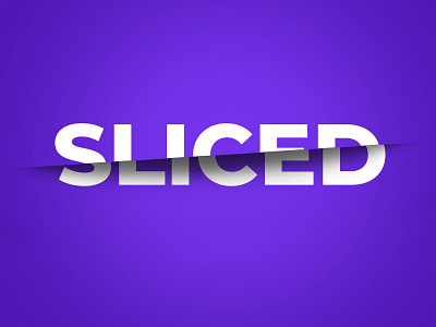 Sliced text effect logo mockup slice slice text effect style text text effect