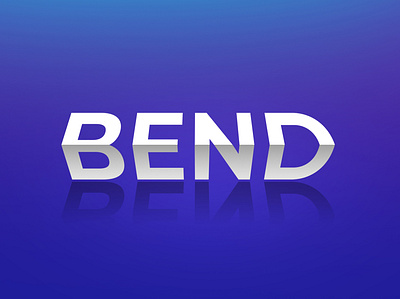 Bend text effect bend bend text effect logo mockup style text text effect