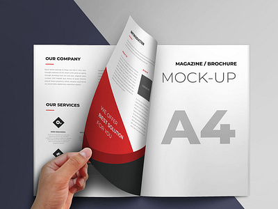 Brochure mockup