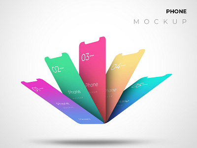 Phone mockup for presentation