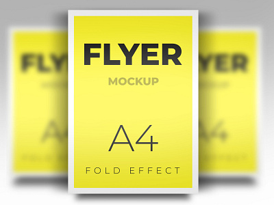 Flyer mockup template design a4 a4 flyer brand flyer flyer design flyer mockup high resolution identity mockup