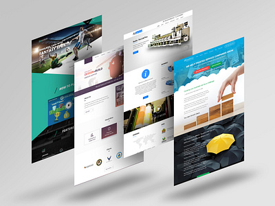 Website mockup template