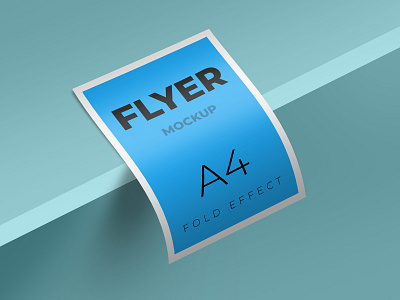 Flyer mockup template a4 a4 flyer brand flyer flyer mockup high resolution identity mockup modern smart object