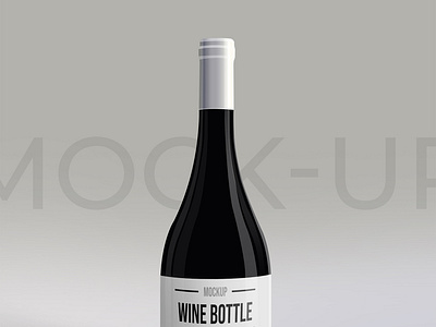 Bottle mockup