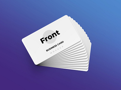 Business card bundle mockup