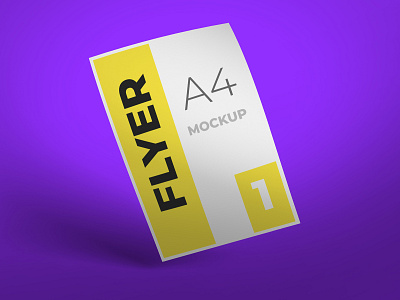 Flyer mockup template