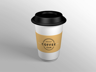 Coffee cup mockup brand coffee cup cup mockup high resolution identity smart object