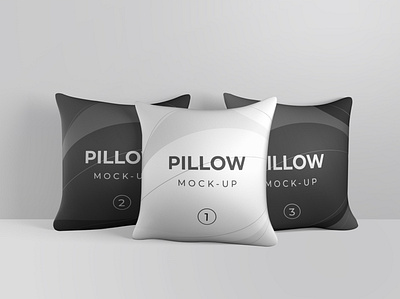 Pillow mockup design brand cusion cusion mockup high resolution identity mockup pillow smart object
