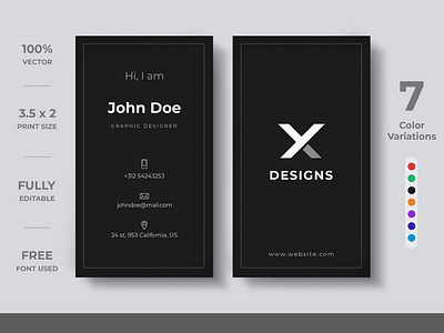 Modern Creative Business Card