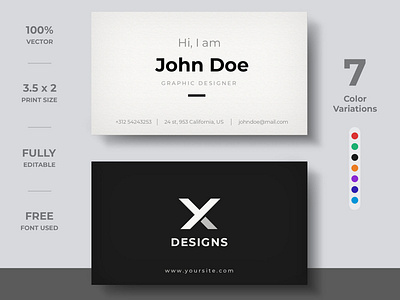 Minimal Business Card