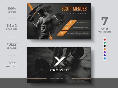 Gym Business Card