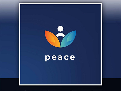 Peace logo brand high resolution identity logo logo design peace logo