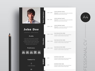 CV template cv cv template high resolution resume resume template