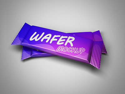 Wafer mockup template