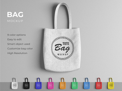 Tote bag mockup