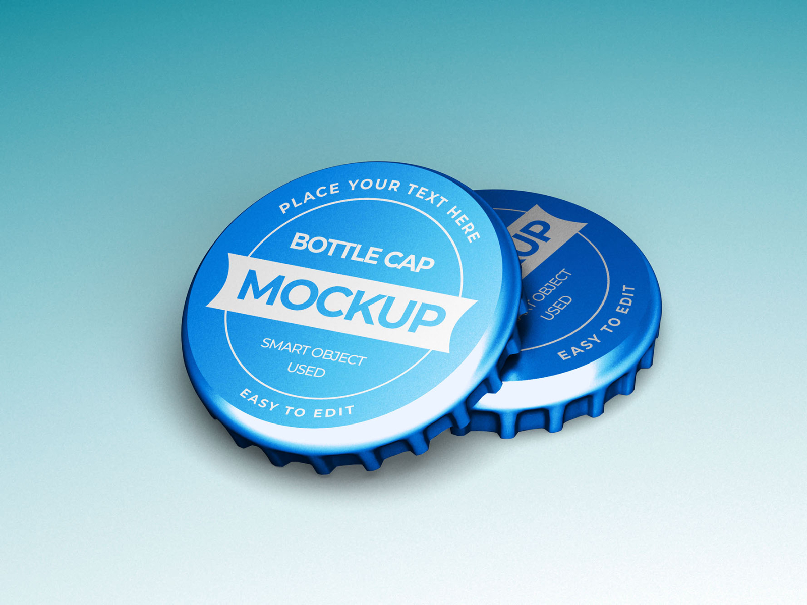 Download Bottle Cap Mockup By Graphic Arena On Dribbble