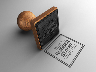 Square stamp mockup mockup stamp stamp mockup wooden stamp mockup