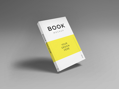 Book mockup design