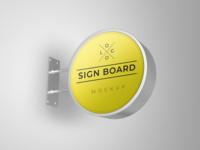 Signboard mockup