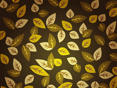 Background banner with vector autumn leaf brand
