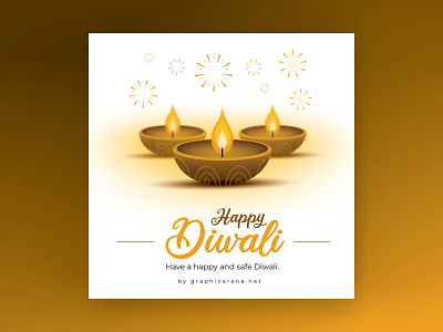 Happy Diwali Greetings festival graphic design