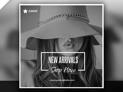 New Arrival Post Design creative design design discount fashion post instagram post logo post sale shop now social media post website