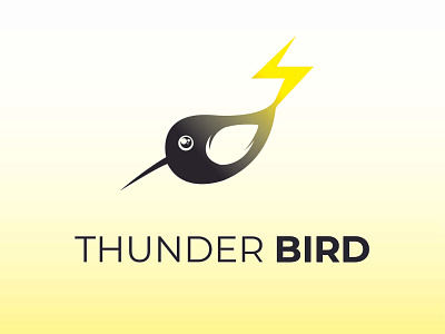 Thunder bird logo bird logo brand design identity logo logo design concept logodesigns template thunder logo thunderbird