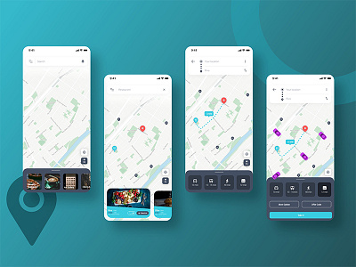 Location Tracker - UI Design by Amir Tavana on Dribbble