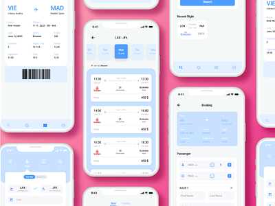 Boarding Pass - UI Design