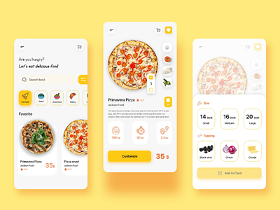 Food App - UI Design