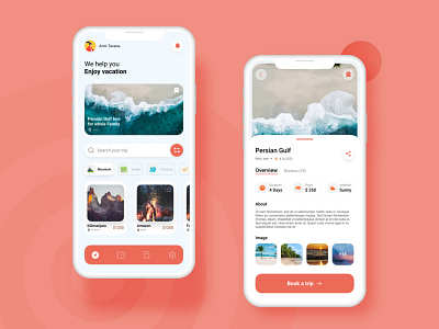 Travel App - UI Desgin