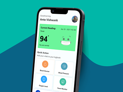 Health Vital Monitor App