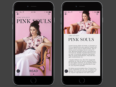 Daily UI 10 app branding daily 100 challenge dailychallenge dailyui design fashion fashion app fashionmagazine socialshare ui uid uidesign ux