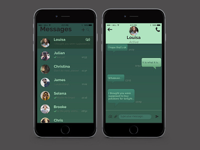 Daily UI 13-Direct Messaging app branding daily 100 challenge dailychallenge dailyui day13 design directmessaging ui uid uidesign ux