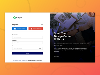 Sign Up Page app design application design design sign up sign up form sign up screen signup ui ui design ux