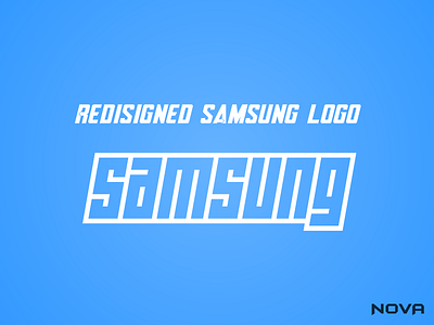 Samsung Redisigned Logo studio