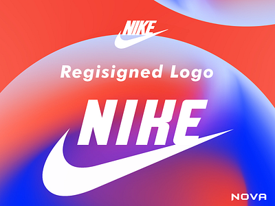 Nike logo redesigned. logo nike studio