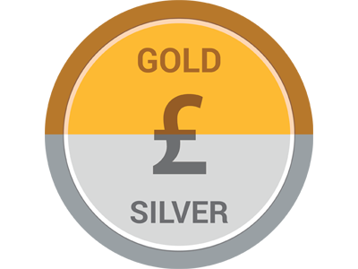 UK Gold and Silver Rates App Icon gold icon rates silver uk