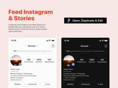 Download Instagram Mockup Designs Themes Templates And Downloadable Graphic Elements On Dribbble