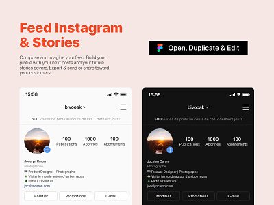 Instagram Feed free instagram mobile mockup template