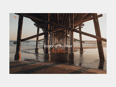 Sony — Beyond The Pier cover design instagram landing landing page photo sony website
