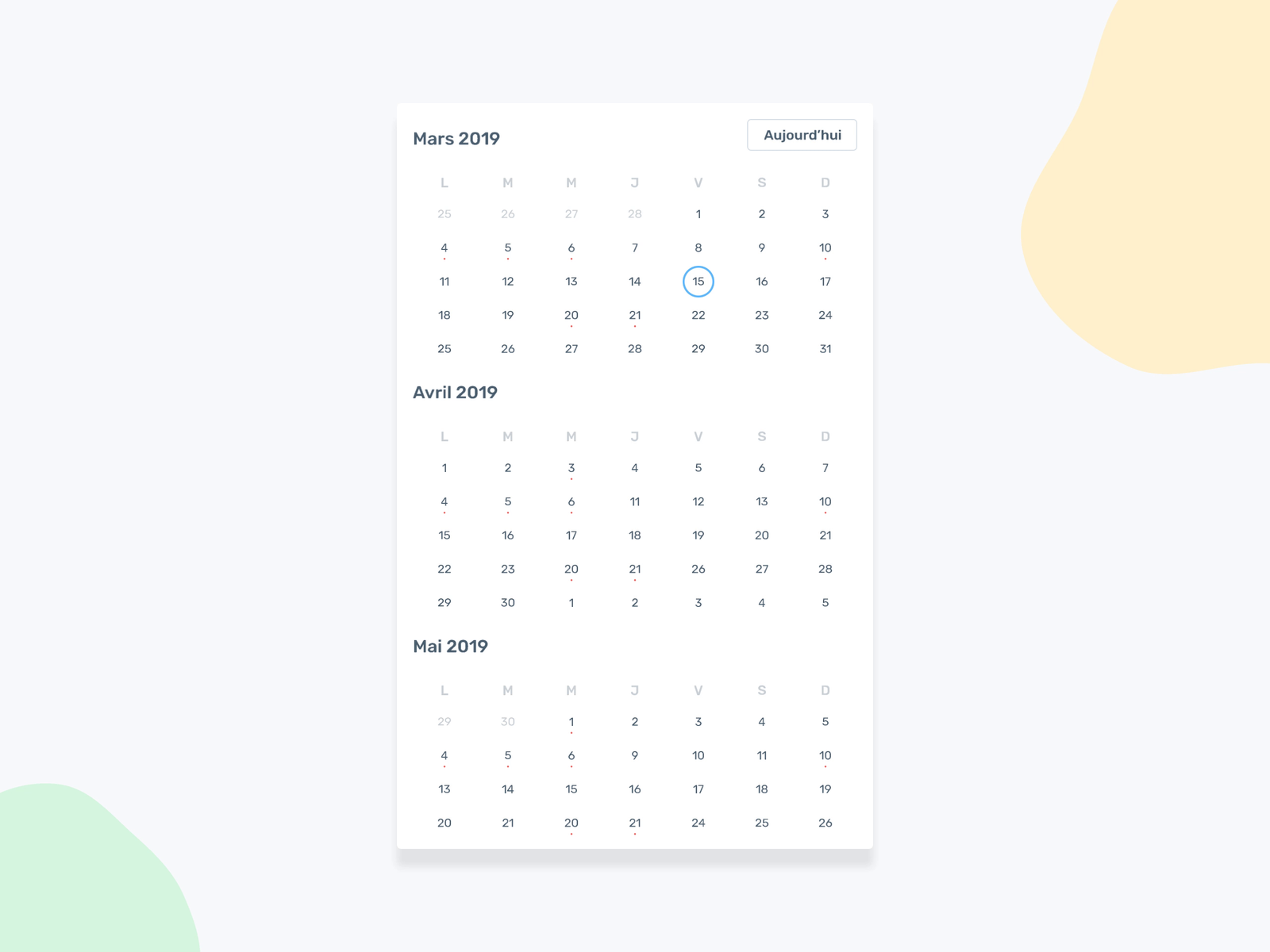 Agorapulse — Create a post Calendar by Jocelyn Caron on Dribbble