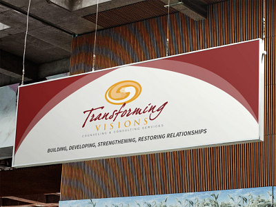 Transforming Visions Banner advertising banner banner design branding design graphic design health marketing non profit