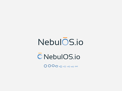 Nebulos logo animated brand identity branding branding design design infinity logo