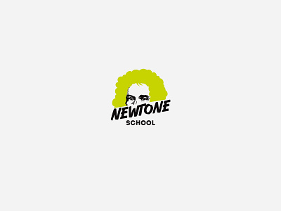 Language School logo brand identity branding design design language school logo newtone