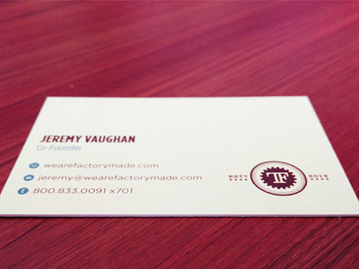 Card address business card circle link logo phone number social stars the factory web